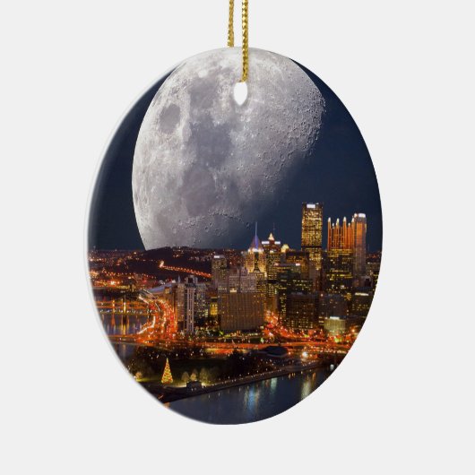 Spacey Pittsburgh Keramikornament (Rechts)