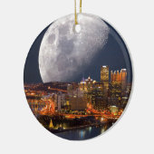 Spacey Pittsburgh Keramikornament (Links)