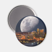 Spacey Pittsburgh Magnet (Vorderseite/Rückseite)