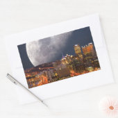 Spacey Pittsburgh Rechteckiger Aufkleber (Umschlag)