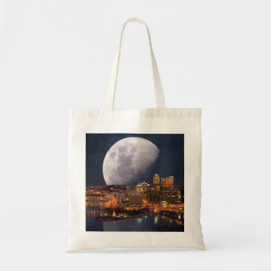 Spacey Pittsburgh Tragetasche