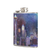 Spacey Seattle Flachmann (Links)