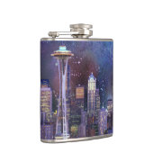 Spacey Seattle Flachmann (Rechts)