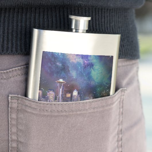 Spacey Seattle Flachmann (Beispiel)