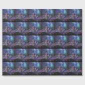 Spacey Seattle Geschenkpapier (Flach)