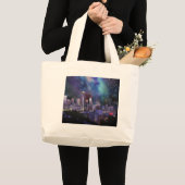 Spacey Seattle Jumbo Stoffbeutel (Vorderseite (Produkt))