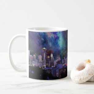 Spacey Seattle Kaffeetasse