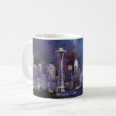 Spacey Seattle Kaffeetasse (Vorderseite Links)