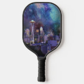 Spacey Seattle Pickleball Schläger (Rückseite)