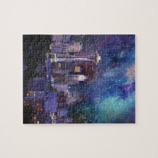 Spacey Seattle Puzzle (Horizontal)