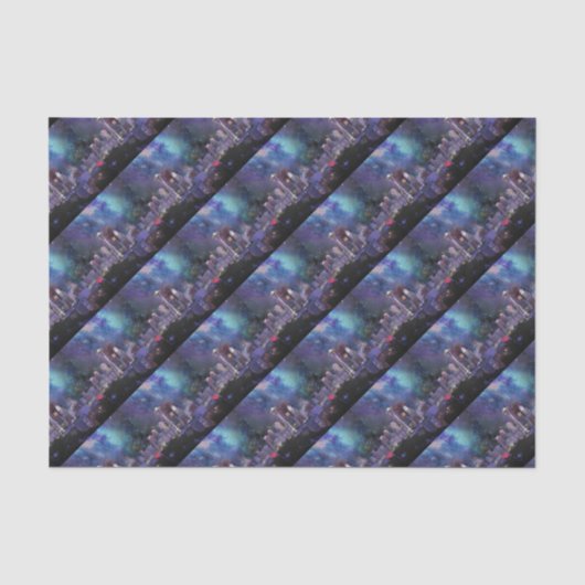 Spacey Seattle Seidenpapier (Vorderseite)