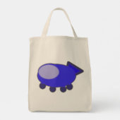 Spacey Space Bag Tragetasche (Rückseite)