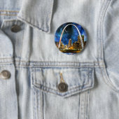 Spacey St. Louis Skyline Button (Beispiel)