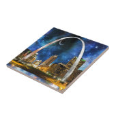 Spacey St. Louis Skyline Fliese (Seite)