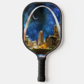 Spacey St. Louis Skyline Pickleball Schläger (Rückseite)