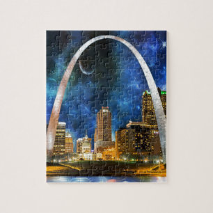 Spacey St. Louis Skyline Puzzle