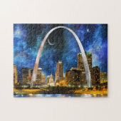 Spacey St. Louis Skyline Puzzle (Horizontal)