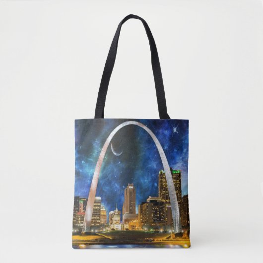 Spacey St. Louis Skyline Tasche (Vorderseite)
