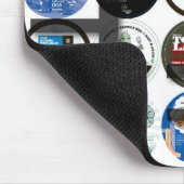 Spachtel-Stadt 20. Mousepad (Ecke)