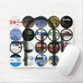 Spachtel-Stadt 20. Mousepad (Mit Mouse)