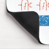 Spachtel-Stadt-Flagge Mousepad (Ecke)