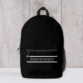 Spacious backpack for travel bedruckter rucksack