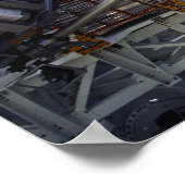 Spacwalk an Bord Space Shuttle Columbia (STS-87) Poster (Ecke)