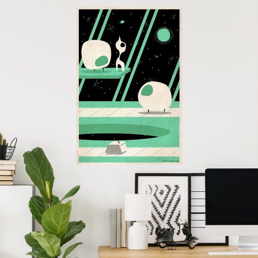 Spacy Poster (Heimbüro)