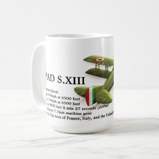 SPAD S.XIII KAFFEETASSE (Vorderseite Links)