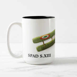 SPAD S.XIII ZWEIFARBIGE TASSE