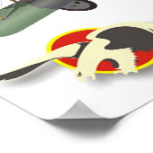 Spad XIII, geflogen von Frank Luke Poster (Ecke)