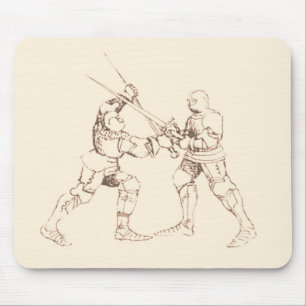 Spada in Arme Mousepad