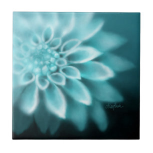 Spade an Black Dahlia Fliese