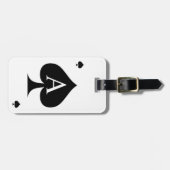 Spade Design Gepäckanhänger (Vorderseite horizontal)