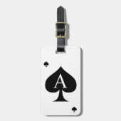 Spade Design Gepäckanhänger (Vorderseite vertikal)