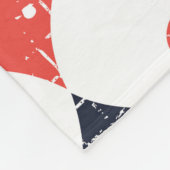 Spade, Diamant, Herz, Clubmuster Fleecedecke (Ecke)