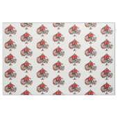 Spade - Las Vegas Spielkartenform Stoff (Fat Quarter (45,7 x 55,9 cm))
