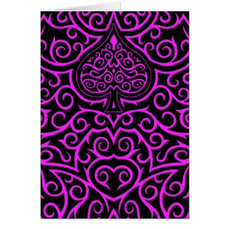 Spade & Scrollwork - Rosa