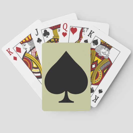 Spade Spielkarten (Rückseite)