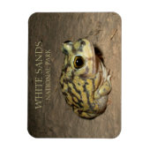 Spadefoot Toad, Nationalpark des weißen Sandes Magnet (Vertikal)