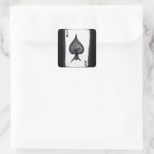 Spadenaau Quadratischer Aufkleber (Tasche)