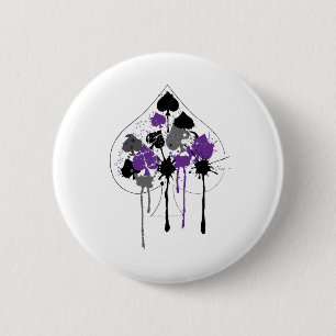 Spades Aromantische Asexuelle Button