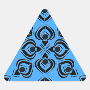 Spades Dreieckiger Aufkleber