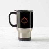 Spades Flames Reisebecher (Links)