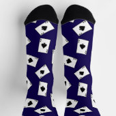 Spades Gambler Socken (Oben)