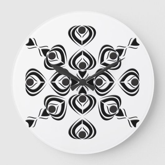 Spades Große Wanduhr (Vorderseite)