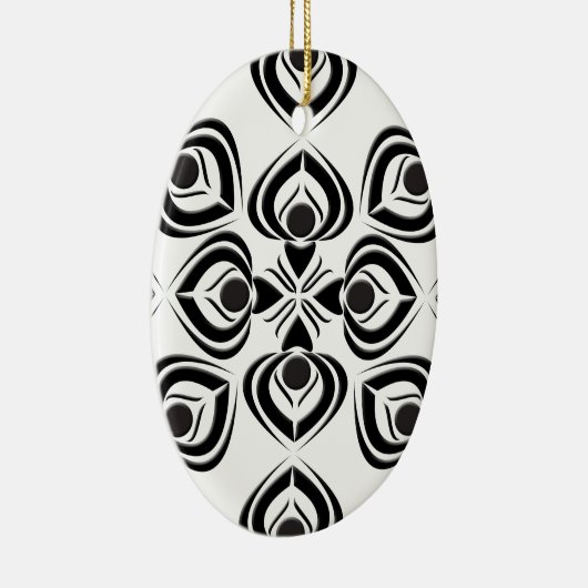 Spades Keramik Ornament (Rechts)