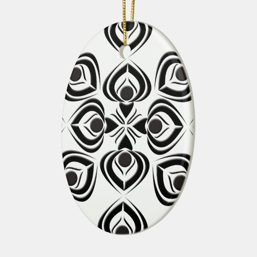 Spades Keramik Ornament (Links)