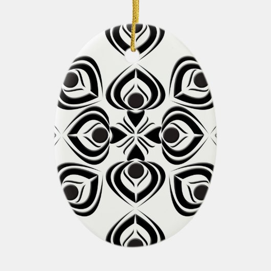 Spades Keramik Ornament (Vorne)