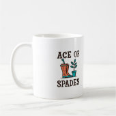 Spades lustige Gartenabend Pflanze Kaffeetasse (Links)